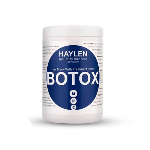ماسک مو بدون سولفات هایلین Haylen مدل BOTOX حجم 1000 میل