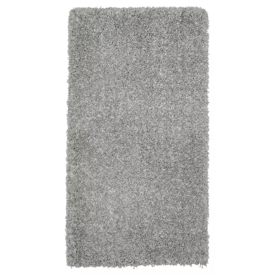 قالیچه خاکستری روشن 80×150 سانتی متر ایکیا مدل VOLLERSLEV