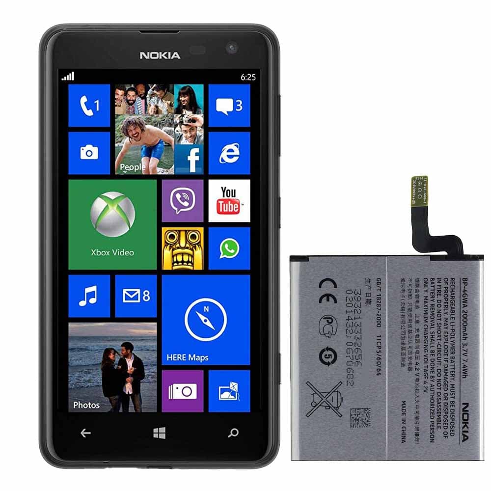 باتری اصلی گوشی نوکیا لومیا Nokia Lumia 625 BP-4GWA