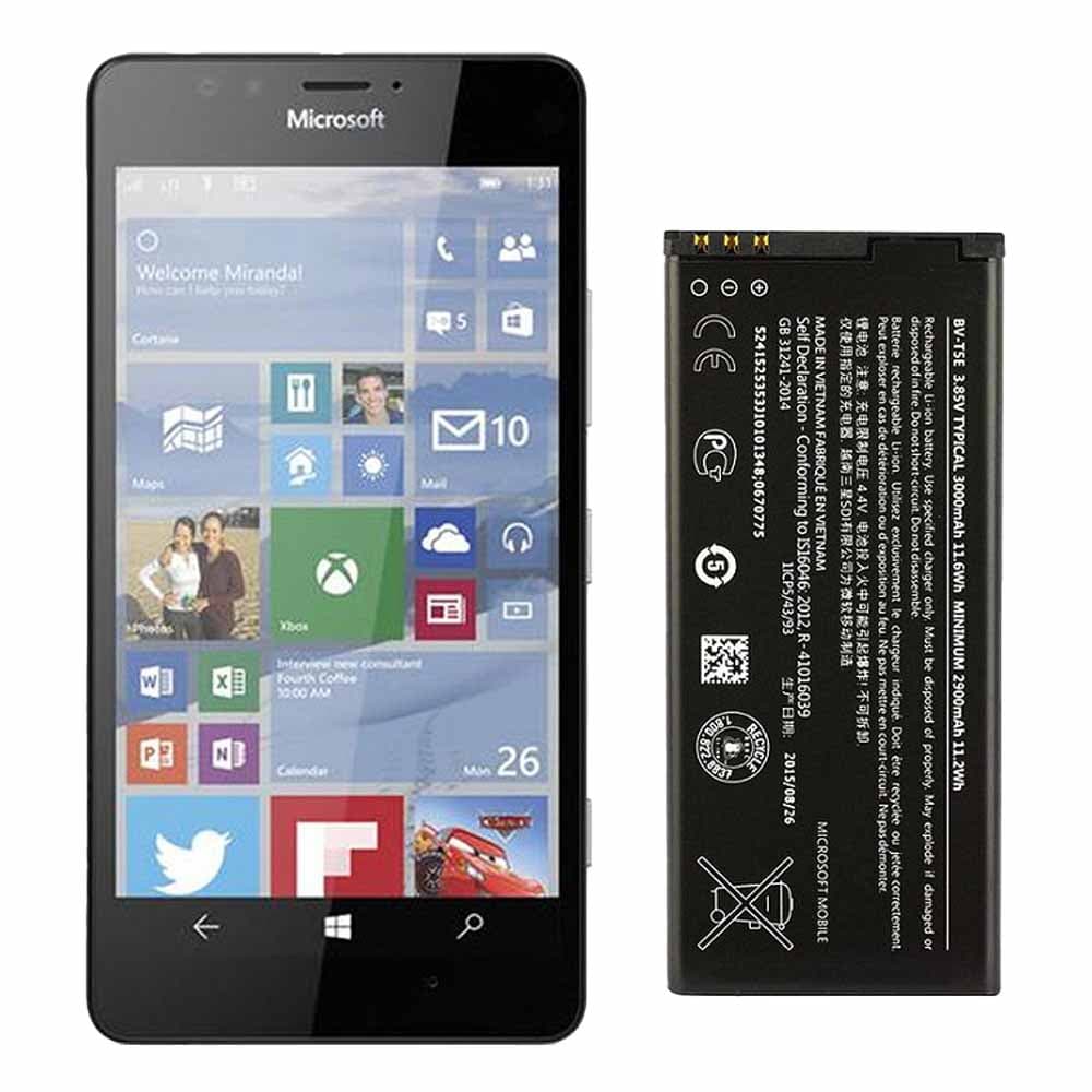 باتری اصلی گوشی مایکروسافت لومیا Microsoft Lumia 950 BV-T5E