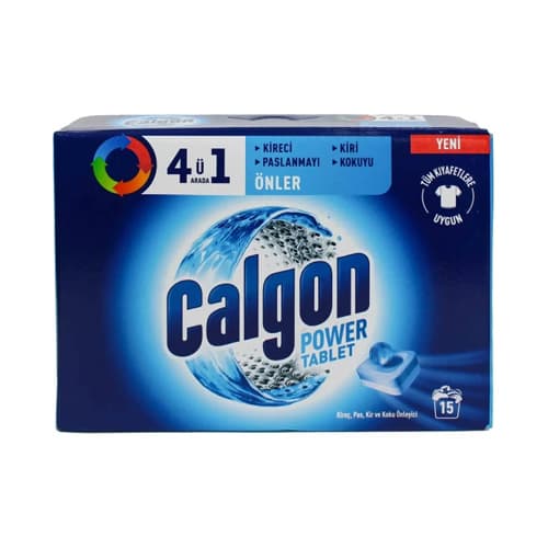 قرص جرم گیر ماشین لباسشویی کالگون Calgon مدل 4 در 1