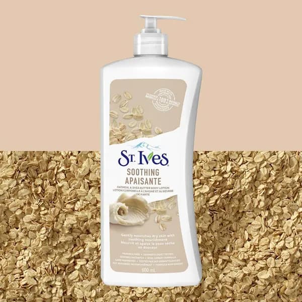 لوسیون بدن تسکین‌دهنده سنت ایوز St. Ives مدل جو دوسر و شی باتر — تصویر ۲