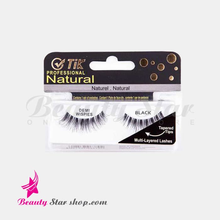 مژه مصنوعی سه بعدی مشکی ویسپایس تیک مدل Wispies