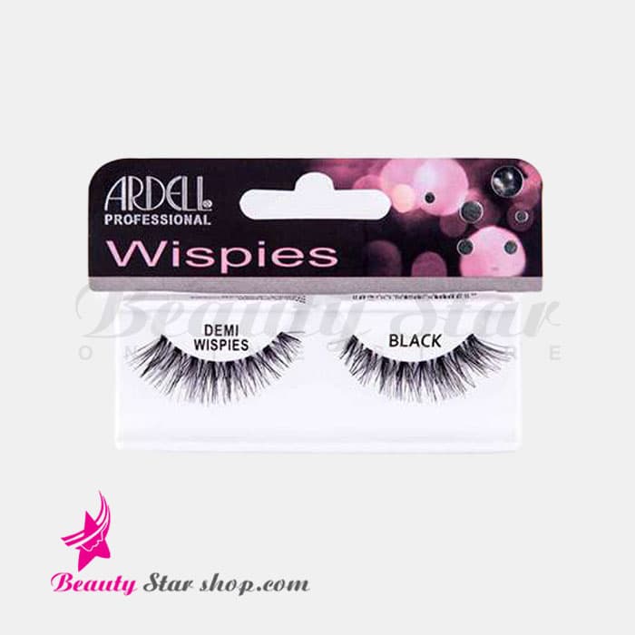 مژه مصنوعی دمی ویسپایس مو طبیعی آردل با نخ نامرئی مدل Demi Wispies