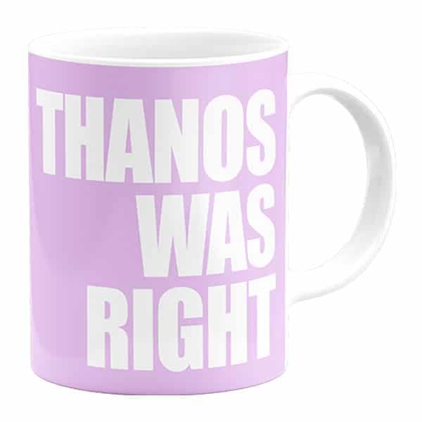ماگ مدل Thanos Was Right