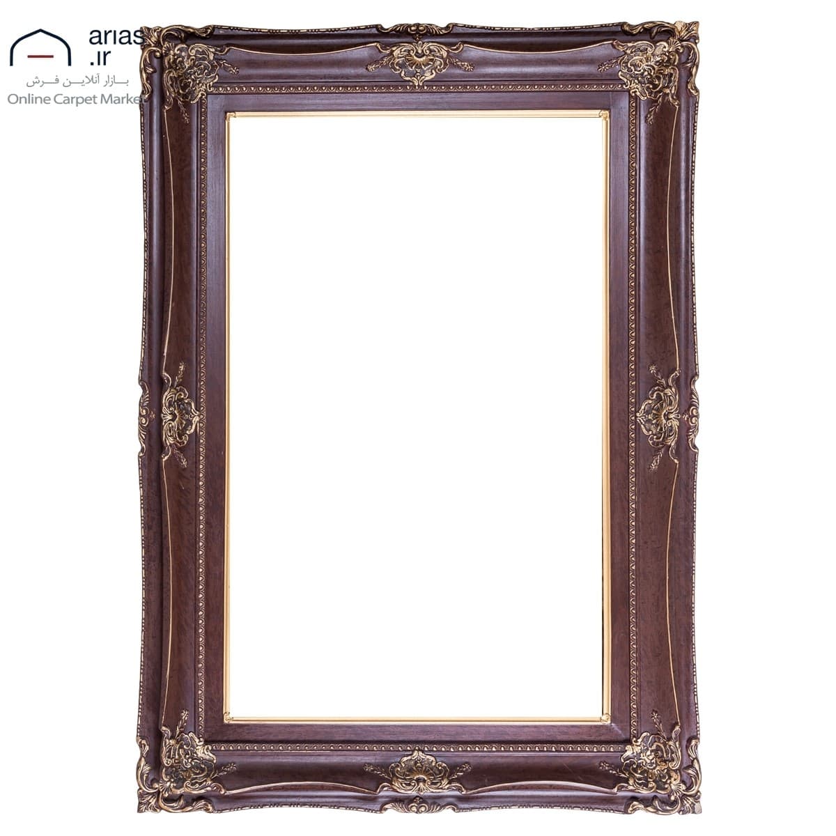 تابلو فرش دستباف عمودی چهره طرح دختر آب فروش کد T02157 — تصویر ۳