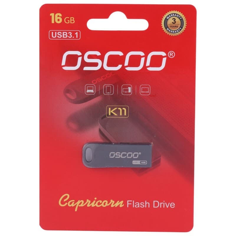 فلش USB3.1 اسکو مدل Capricorn K11 ظرفیت 16 گیگابایت