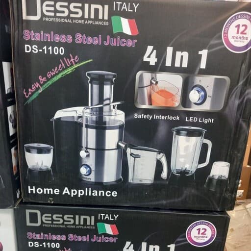 آبمیوه گیری 4 کاره دسینی مدل DS 1100 — تصویر ۸