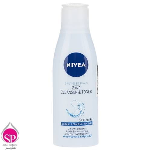 شیر پاک کن نیوآ مدل 2In 1 Cleanser And Toner حجم 200 میلی لیتر