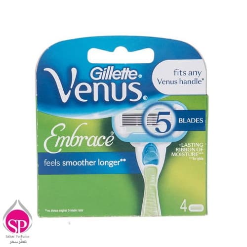 تیغ یدک ژیلت مدل Venus Embrace بسته 4 عددی