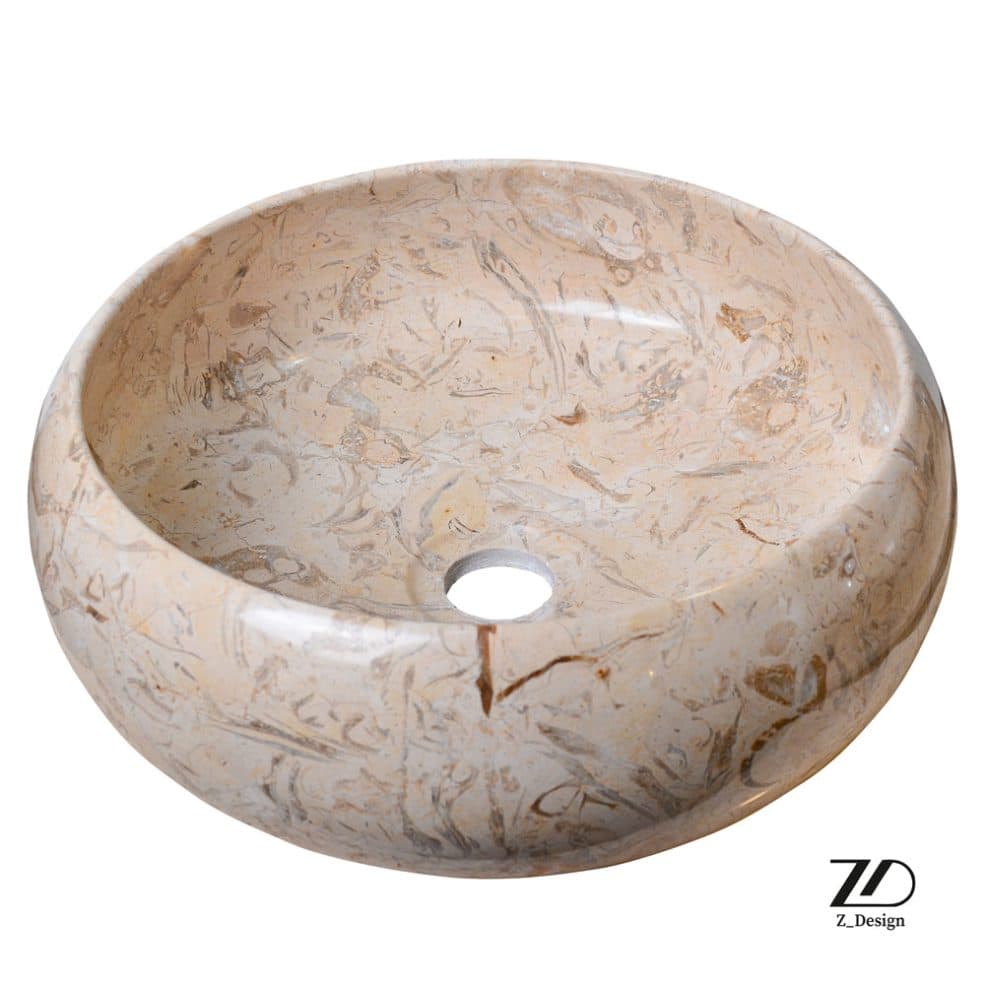 کاسه روشویی پرطاووسی