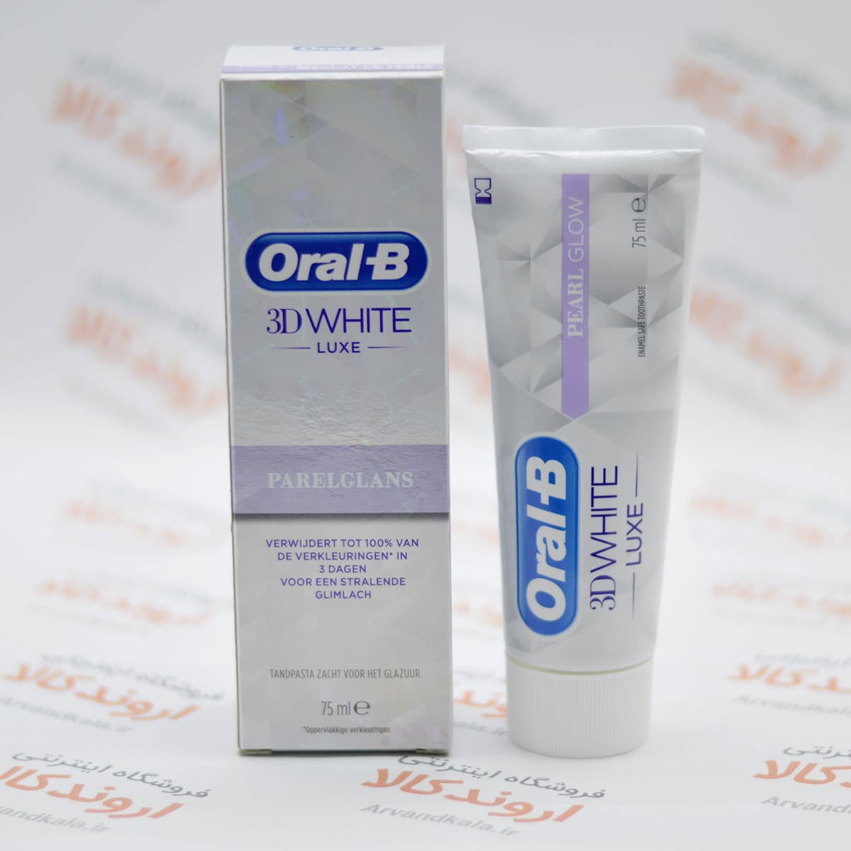 خمیر دندان اورال بی Oral-B مدل Parel glans