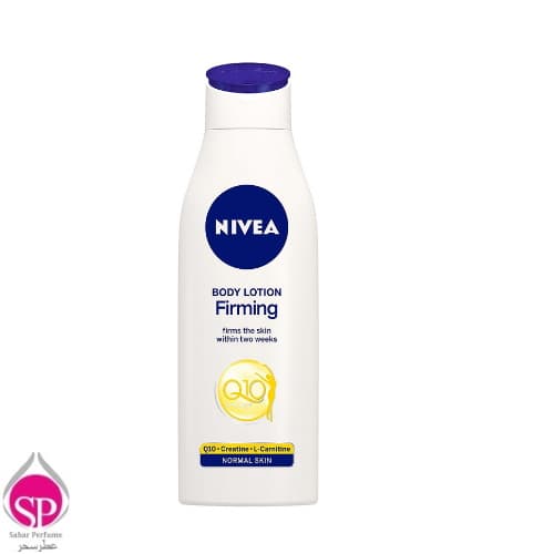 لوسيون سفت کننده بدن نيوآ مدل Firming Q10 plus حجم 250 ميل Nivea Firming Q10 plus Body Lotion 250ml