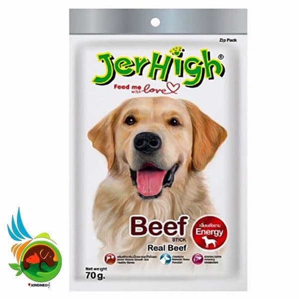 تشویقی جرهای Jerhigh Beef وزن 70 گرم