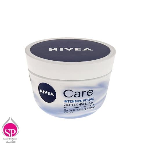 کرم مرطوب کننده نیوآ مدل Intensive Care حجم 200 میلی لیتر Nivea Intensive Care Cream 200ml