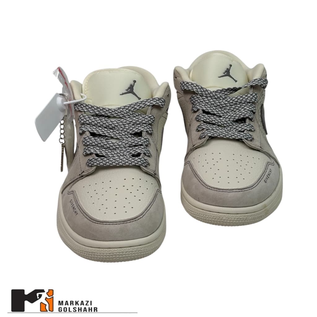 کفش نایک مدل JORDAN1 LOW طوسی کد 2019966 — تصویر ۴