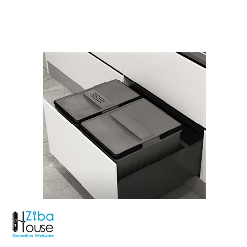 سطل 2 قلو Easy Fit ملونی Melloni کد 9036