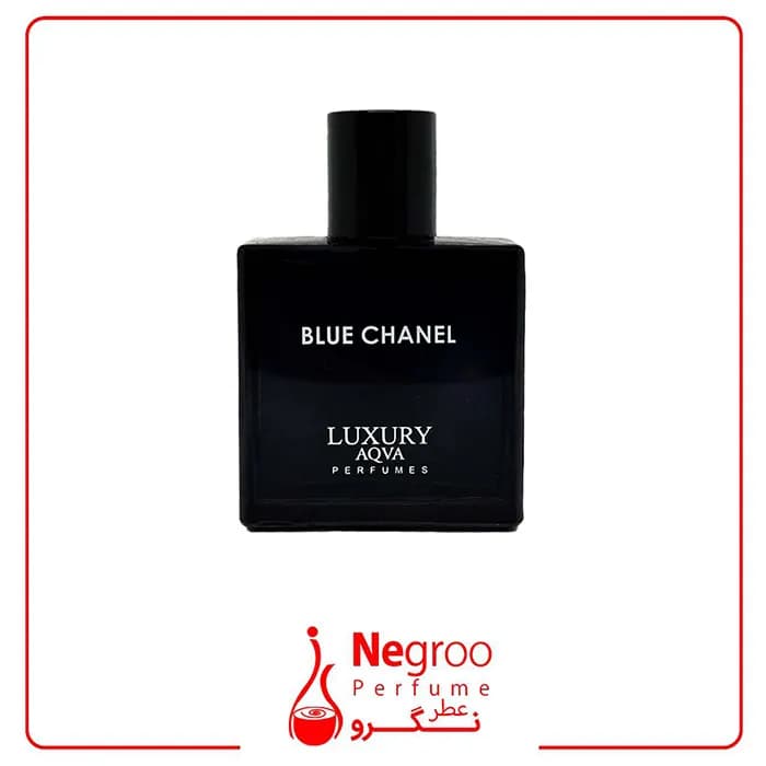 ادکلن مردانه لاکچری اکوا مدل بلو چنل Blue Chanel حجم 25 میل اورجینال — تصویر ۲