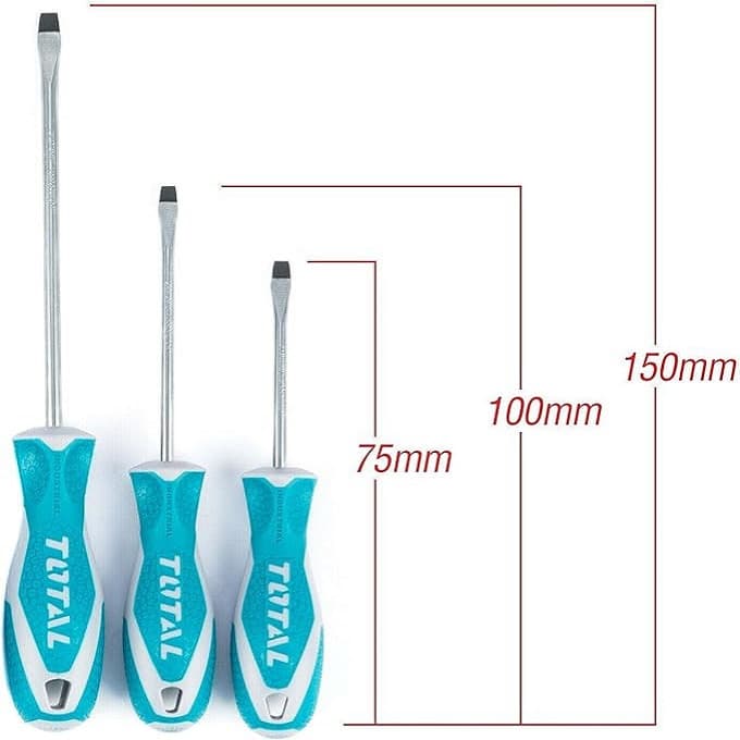 پیچ گوشتی توتال مدل THT250606 مجموعه 6 عددی — تصویر ۴