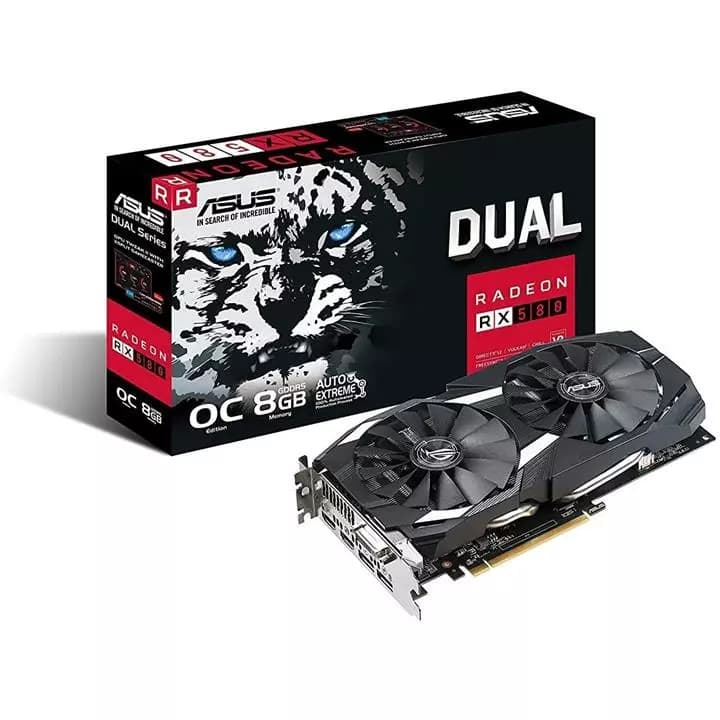 کارت گرافیک ایسوس ASUS RX580 Dual 8G