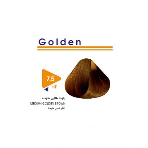 رنگ مو بلوند طلایی متوسط ویتامول شماره 5-7
