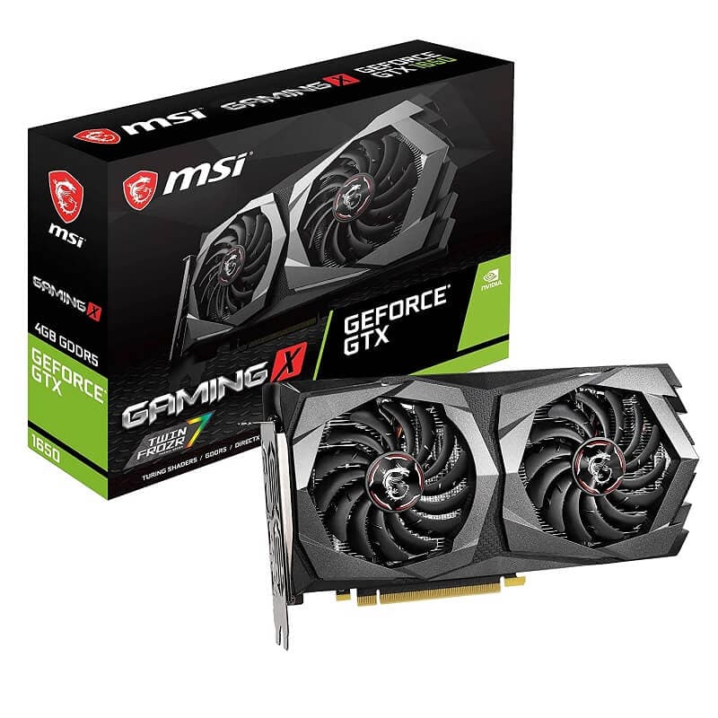 کارت گرافیک ام اس آی مدل MSI GTX 1650 Gaming X