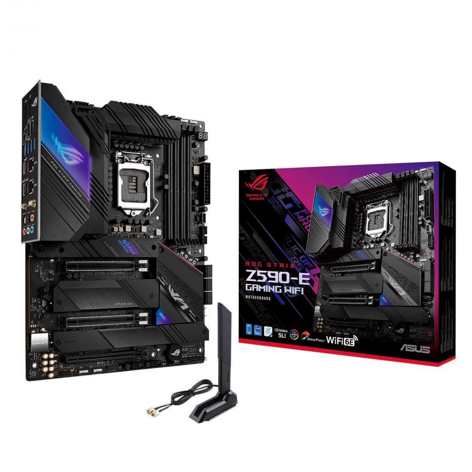 مادربرد ایسوس مدل ROG STRIX Z590-E GAMING WIFI — تصویر ۶