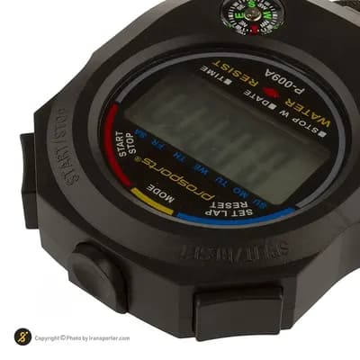 کرنومتر پرو اسپرتز BRS P-009A | مشکی — تصویر ۴