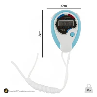 کرنومتر پرو اسپرتز BRS P-015 | آبي/سفيد — تصویر ۷