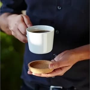 ست دوتایی زیرلیوانی چوب پنبه ای ایکیا IKEA 365 قطر 9 سانتی متر — تصویر ۲