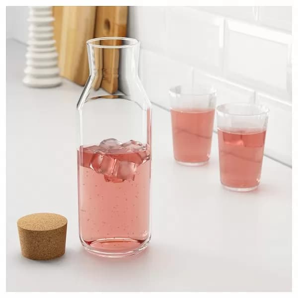 بطری شیشه‌ای IKEA 365+ یک لیتری — تصویر ۲