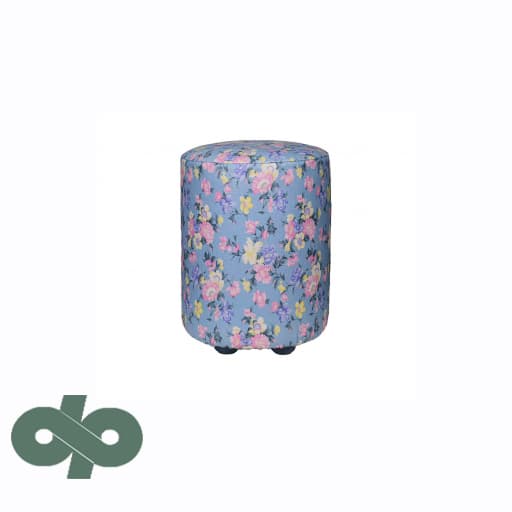 پاف پایه دار چرمی فانتزی سایز 48×38 سانتیمتر سری 2