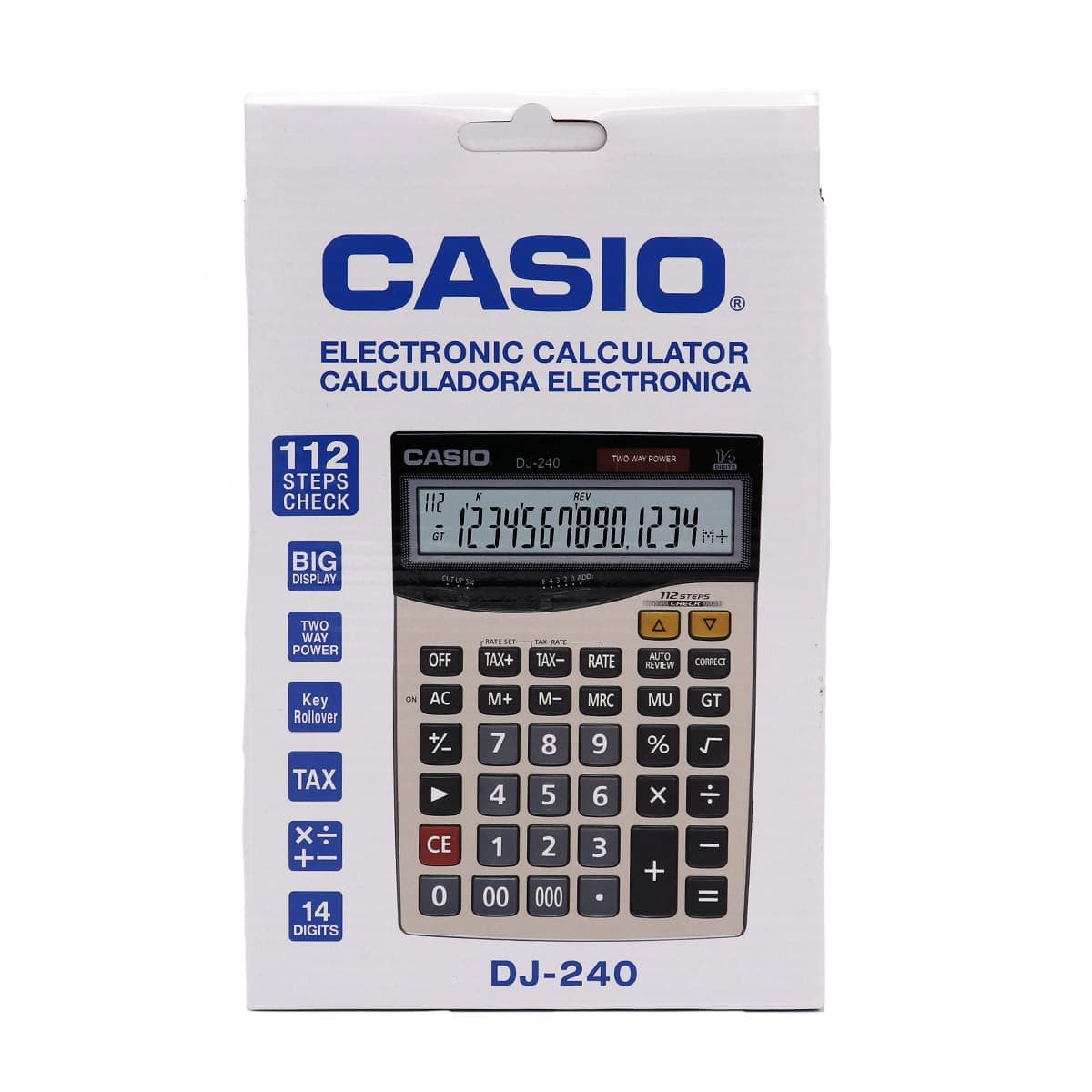 ماشين حساب کاسيو DJ – 240