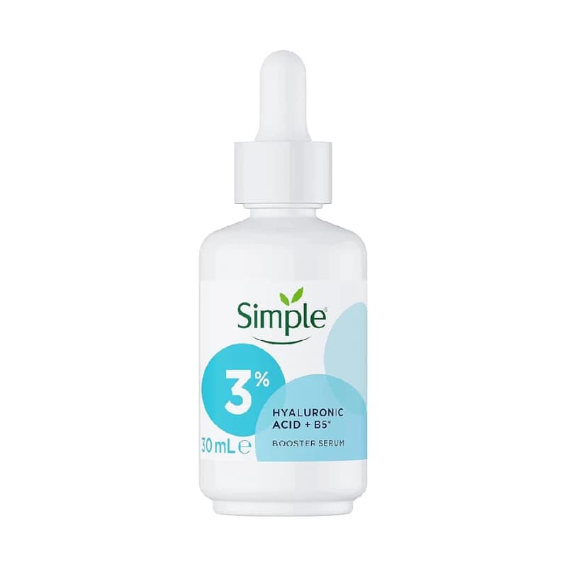 سرم پوست سیمپل Simple مدل Hyaluronic Acid + B5 حجم 30 میلی لیتر