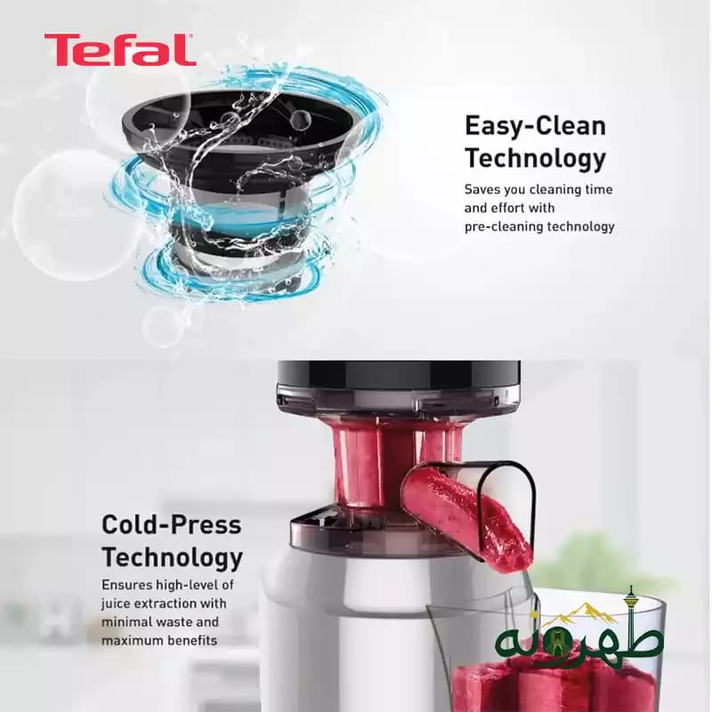 آبمیوه گیری تفال مدل TEFAL ZC420E — تصویر ۴
