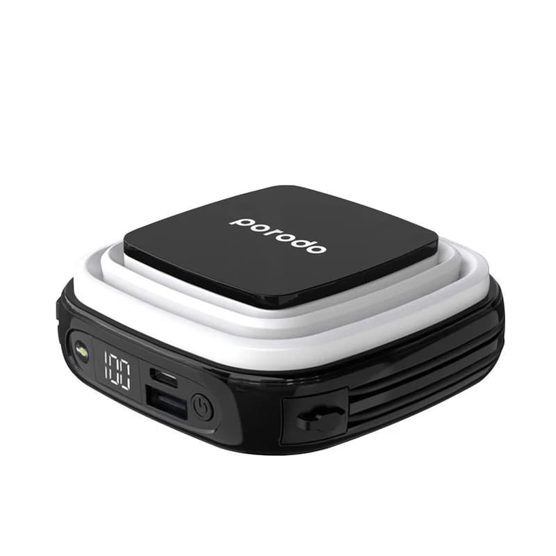 پاوربانک 10000میلی آمپرساعت و چراغ خواب پرودو مدل Porodo Out Night Light Power Bank PD-PBFCH030 — تصویر ۷