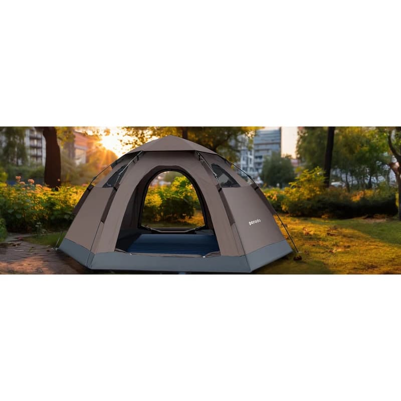 چادر مسافرتی 4 نفره پرودو مدل Porodo LF4PACT EASY POP UP Automatic Camping Tent — تصویر ۳