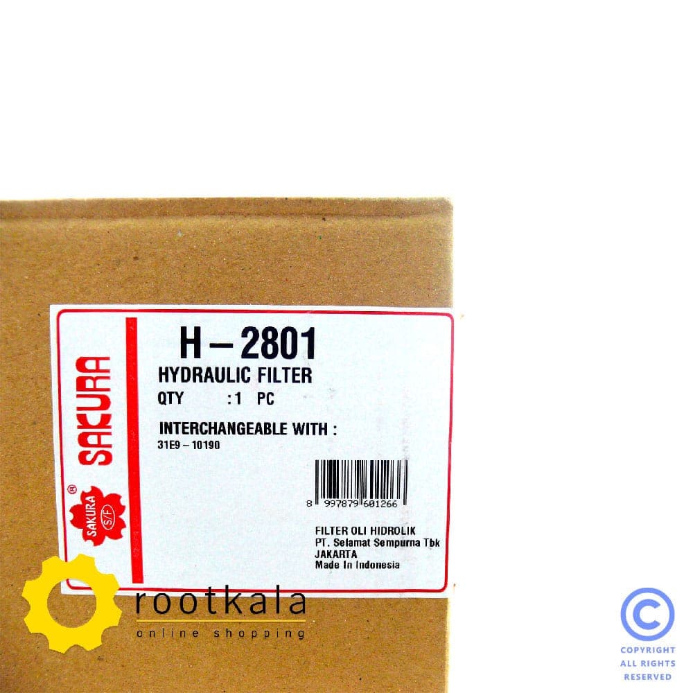 فیلتر تانک هیدرولیک بیل مکانیکی هیوندای ساکورا H-2801 — تصویر ۴