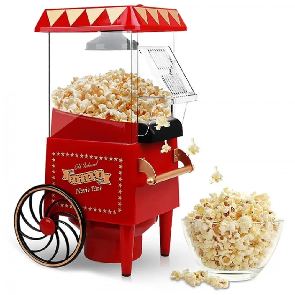 دستگاه پاپ کورن ساز گرین لاین مدل Green Lion Vintage Popcorn Maker