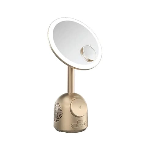 آینه آرایش با بلندگو و شارژر مگ سیف گرین لاین Green Lion Makeup Mirror with Speaker and MagSafe Charger