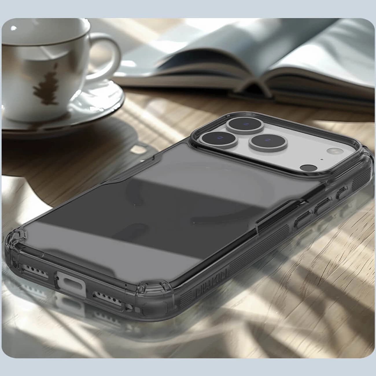 قاب مگنتی آیفون 17 پرو نیلیکن Nillkin Nature TPU Pro Magnetic — تصویر ۲