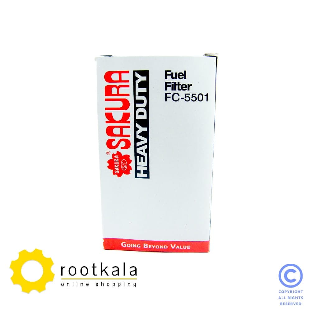 فیلتر گازوییل موتور کاترپیلار 966 ساکورا FC-5501 — تصویر ۲