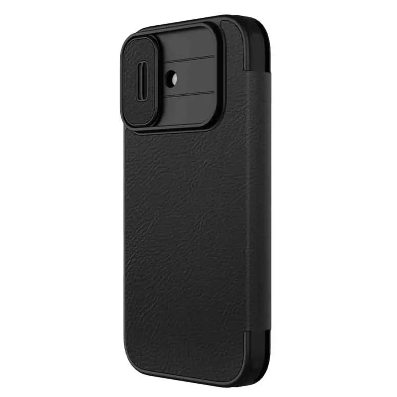 قاب چرمی کلاسوری آیفون 17 نیلکین Nillkin Qin Pro Leather — تصویر ۶