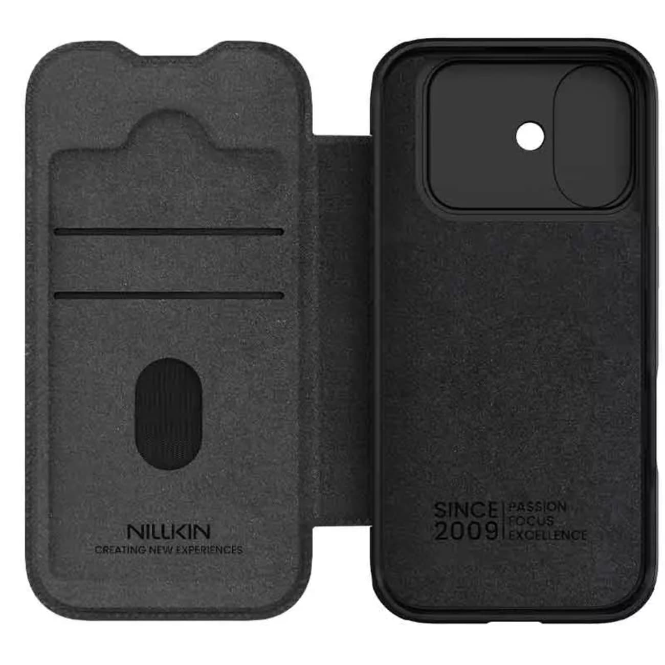 قاب چرمی کلاسوری آیفون 17 نیلکین Nillkin Qin Pro Leather — تصویر ۸