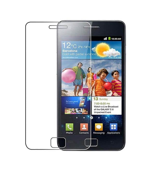 برچسب محافظ صفحه گلس سامسونگ مدل Galaxy S2
