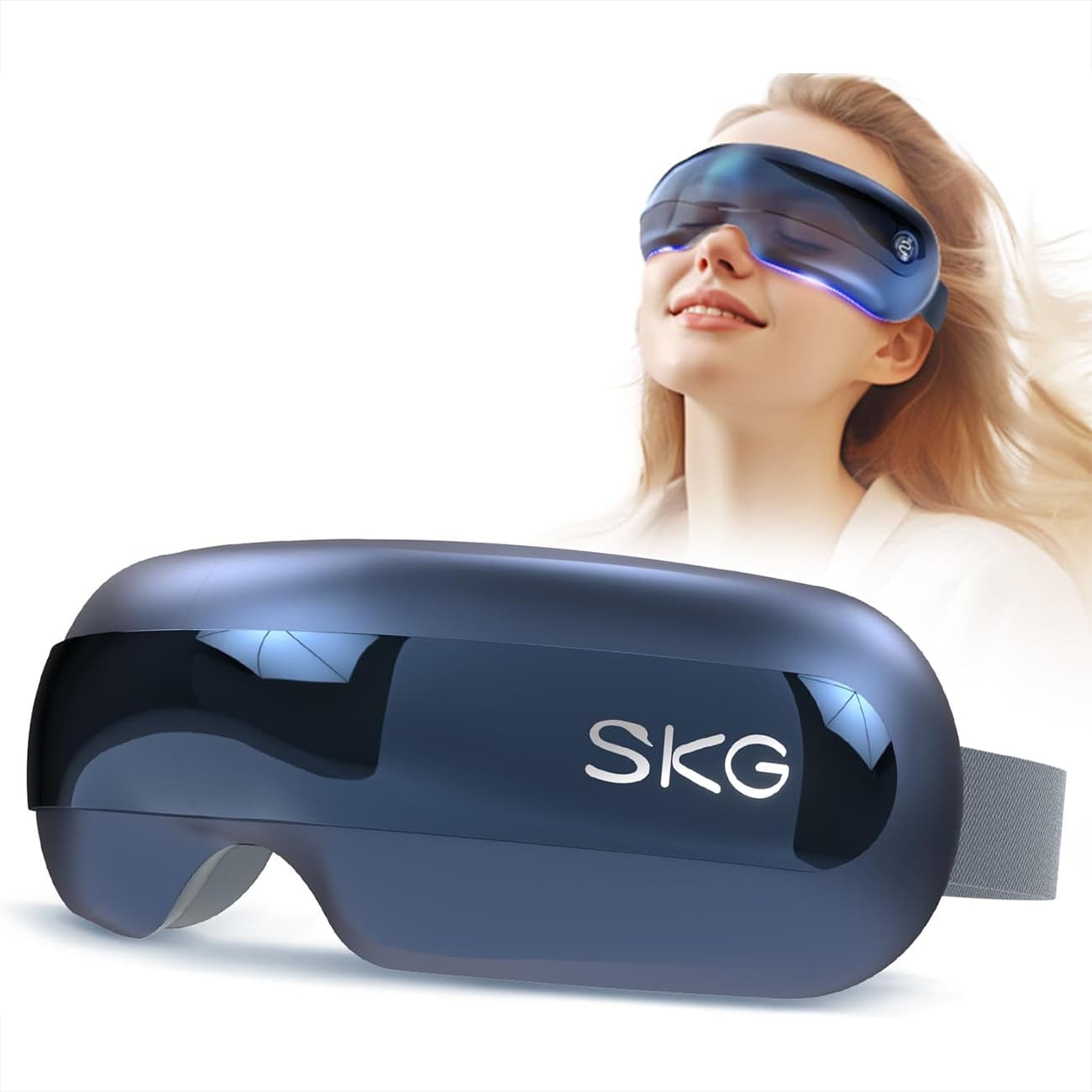 ماساژور چشم هوشمند اسکاجی SKG E3 Pro با قابلیت پخش موسیقی و پنجره دید — تصویر ۲