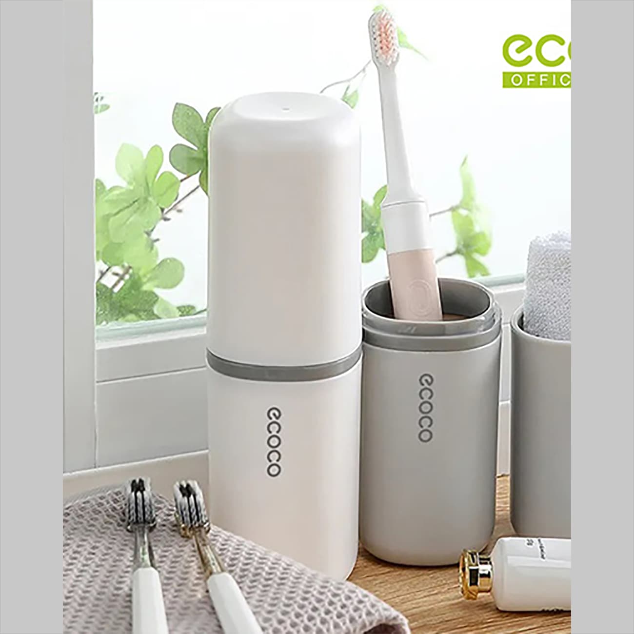 جا مسواکی مسافرتی اکوکو ecoco مدل E2107 — تصویر ۲
