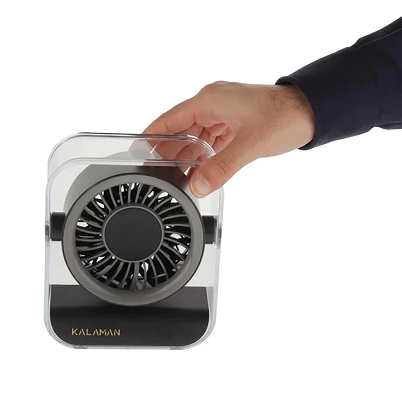 پنکه شارژی رومیزی کالامان Kalaman مدل K4D — تصویر ۳