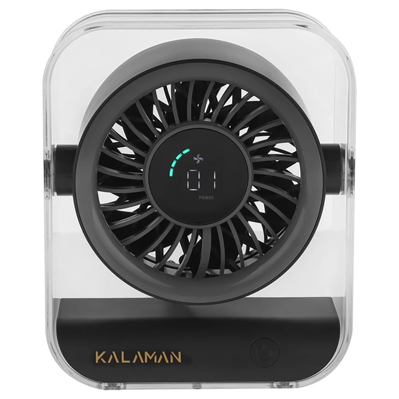 پنکه شارژی رومیزی کالامان Kalaman مدل K4D — تصویر ۷