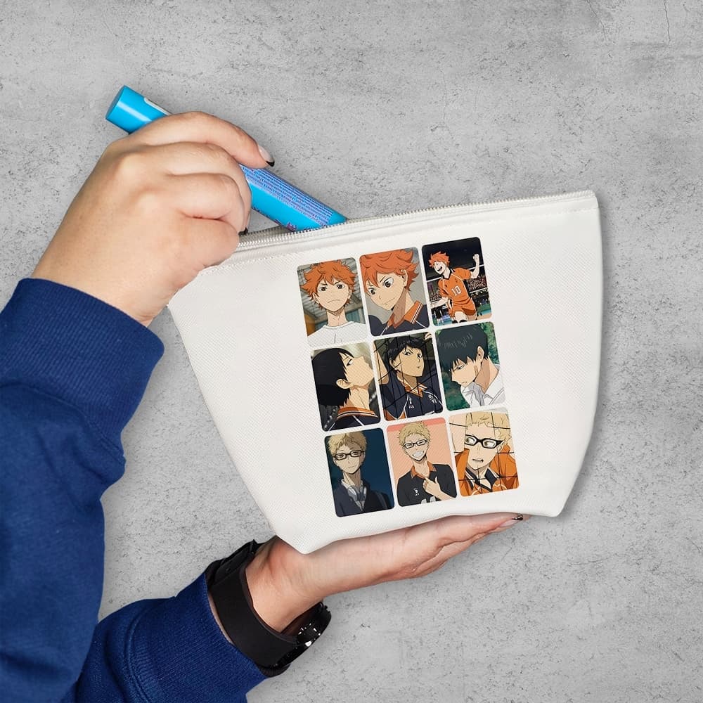 کیف لوازم آرایش آبشار سرنوشت هایکیو کاگیاما (Haikyuu) — تصویر ۲